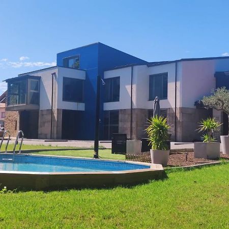 Preciosa Casa Con Piscina Y Bosque Privados En Sigueeiro, Santiago De Compostela Villa Sigueiro Exterior photo